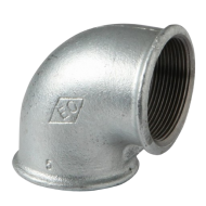 Коляно Поцинковано 90°  ЖЖ 3/4"