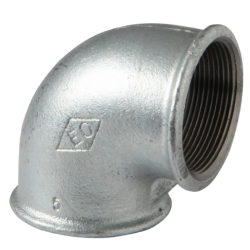 Коляно Поцинковано 90°  ЖЖ 3/4"
