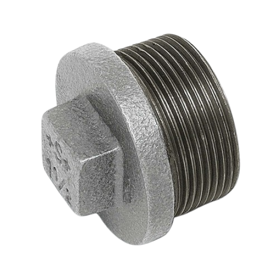 Тапа поцинкована 11/2" Тапа поцинкована 11/2"